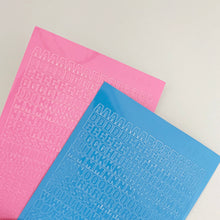 Load image into Gallery viewer, Sooang Sticker - Gothic Alphabet