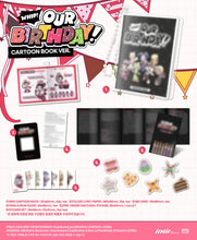 Load image into Gallery viewer, OURBIRTHDAY 1st Single Album 'Our Birthday' (Cartoon Book Ver.)