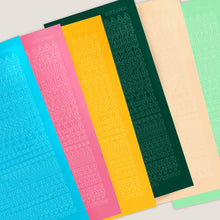 Load image into Gallery viewer, Sooang Sticker - Alphabet