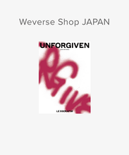 Load image into Gallery viewer, LE SSERAFIM Japan 2nd Single Album 'Unforgiven' (Weverse Shop JAPAN Limited Edition)