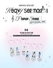 Load image into Gallery viewer, NMIXX 5th EP 'Heavy Serenade' Pop-up Store Official MD - Acrylic Miniature Keyring
