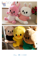 Load image into Gallery viewer, Stray Kids 'SKZOO EVERYWHERE ALL AROUND THE WORLD in SEOUL' Official MD - SKZOO Plush (Hug-Me Ver.)