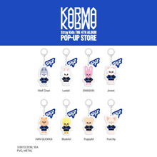 Load image into Gallery viewer, Stray Kids 'KARMA' POPUP STORE Official MD - SKZOO Yin Yang Keyring