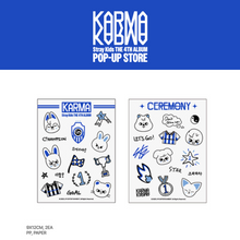 Load image into Gallery viewer, Stray Kids 'KARMA' POPUP STORE Official MD  - Tattoo Sticker