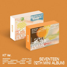 Load image into Gallery viewer, SEVENTEEN 12th Mini Album 'SPILL THE FEELS' (KiT Ver.)
