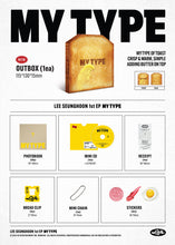 Load image into Gallery viewer, LEE SEUNGHOON (WINNER) 1st EP 'MY TYPE'