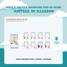Load image into Gallery viewer, ATEEZ x ANITEEZ 'ANITEEZ IN ILLUSION' POP-UP STORE OFFICIAL MD - Acrylic Photocard Frame Kit