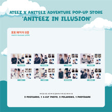 Load image into Gallery viewer, ATEEZ x ANITEEZ 'ANITEEZ IN ILLUSION' POP-UP STORE OFFICIAL MD - Photo Package