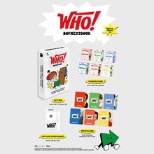 Load image into Gallery viewer, BOYNEXTDOOR 1st Single 'WHO!' (Weverse Albums ver.)