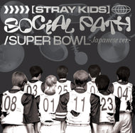 Stray Kids JAPAN 1st EP 'Social Path (feat. LiSA) / Super Bowl -Japanese ver.-' (Regular Edition)