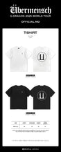 Load image into Gallery viewer, G-DRAGON '2025 WORLD TOUR IN KOREA' Official MD - T-Shirt (Black)