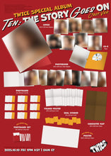 Load image into Gallery viewer, TWICE Special Album 'TEN: The Story Goes On' (Cast Ver.) + Store Benefit