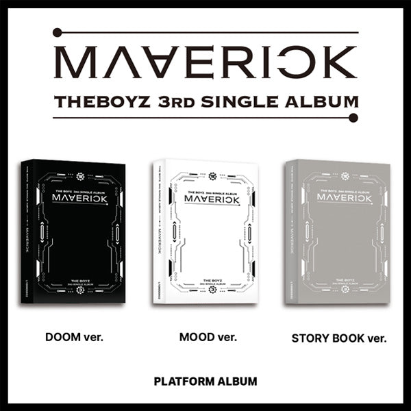 THE BOYZ 3rd Single Album 'MAVERICK' (Platform Ver.)