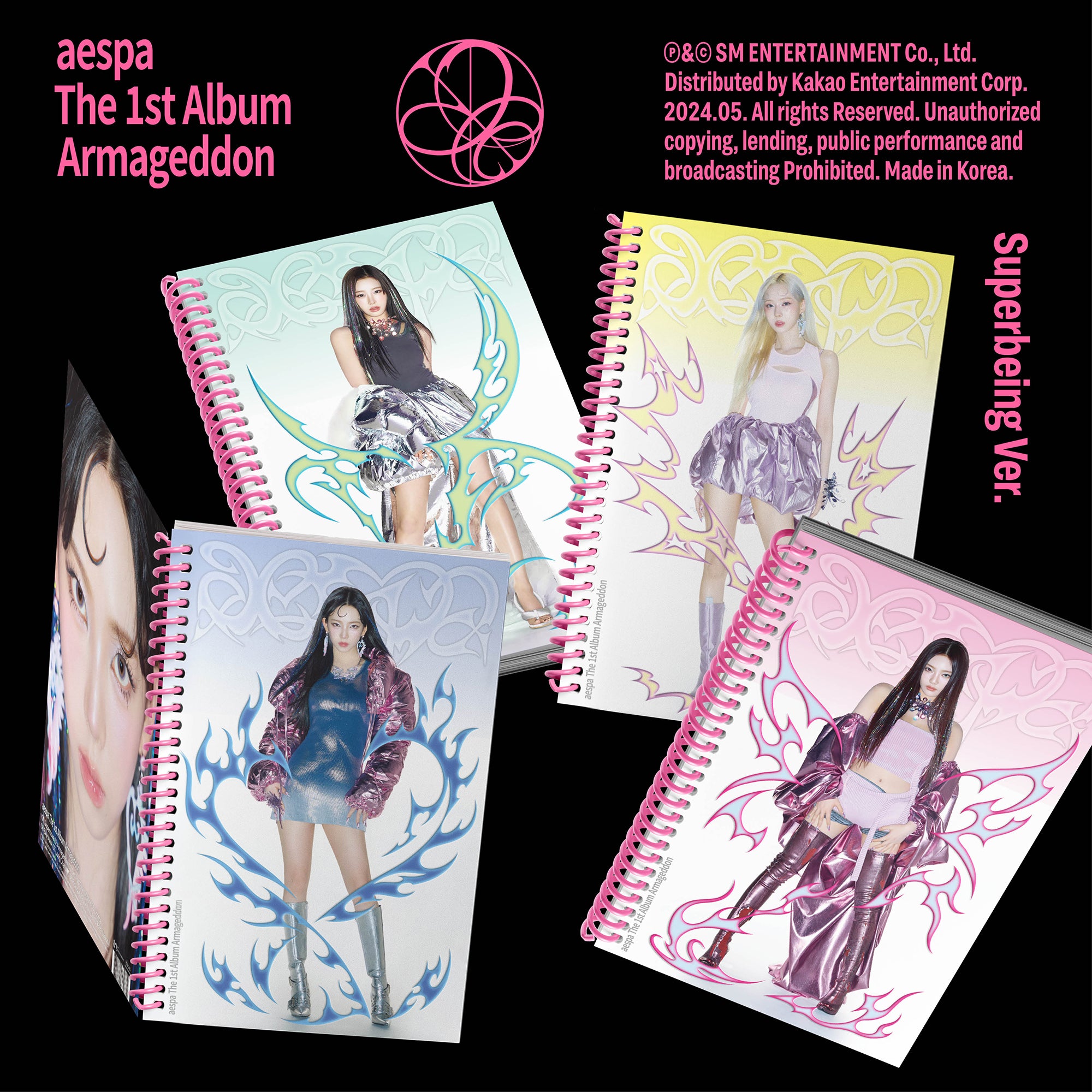 aespa 1st Full Album 'Armageddon' (Superbeing Ver.) – K-POP BAZAAR