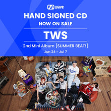 Load image into Gallery viewer, TWS 2nd Mini Album 'SUMMER BEAT!' - Mwave Signed by Random Member