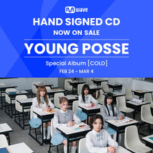 Load image into Gallery viewer, YOUNG POSSE Special Album 'COLD' - Mwave Signed by All Members