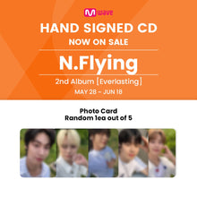 Load image into Gallery viewer, N.Flying 2nd Album 'Everlasting' - Mwave Signed by All Members