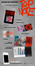Load image into Gallery viewer, HAN SEUNG WOO 4th Mini Album 'TOP NOTE' (PLATFORM_Keyring Ver.)