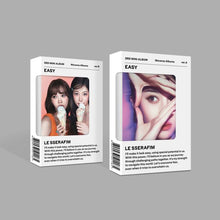 Load image into Gallery viewer, LE SSERAFIM 3rd Mini Album 'EASY' (Weverse Ver.)