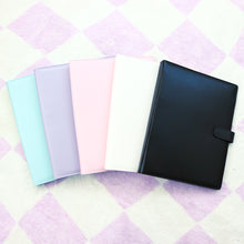Load image into Gallery viewer, A4 Leather 4-Ring Binder