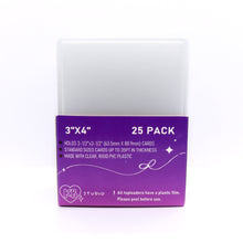Load image into Gallery viewer, Topload Regular Card Holder / Toploaders - 3" x 4" - 35pt - Pack of 25