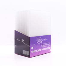 Load image into Gallery viewer, Perfect Fit Topload Photocard Holder / Toploaders - 2.3" x 3.5" - 35pt - Pack of 25