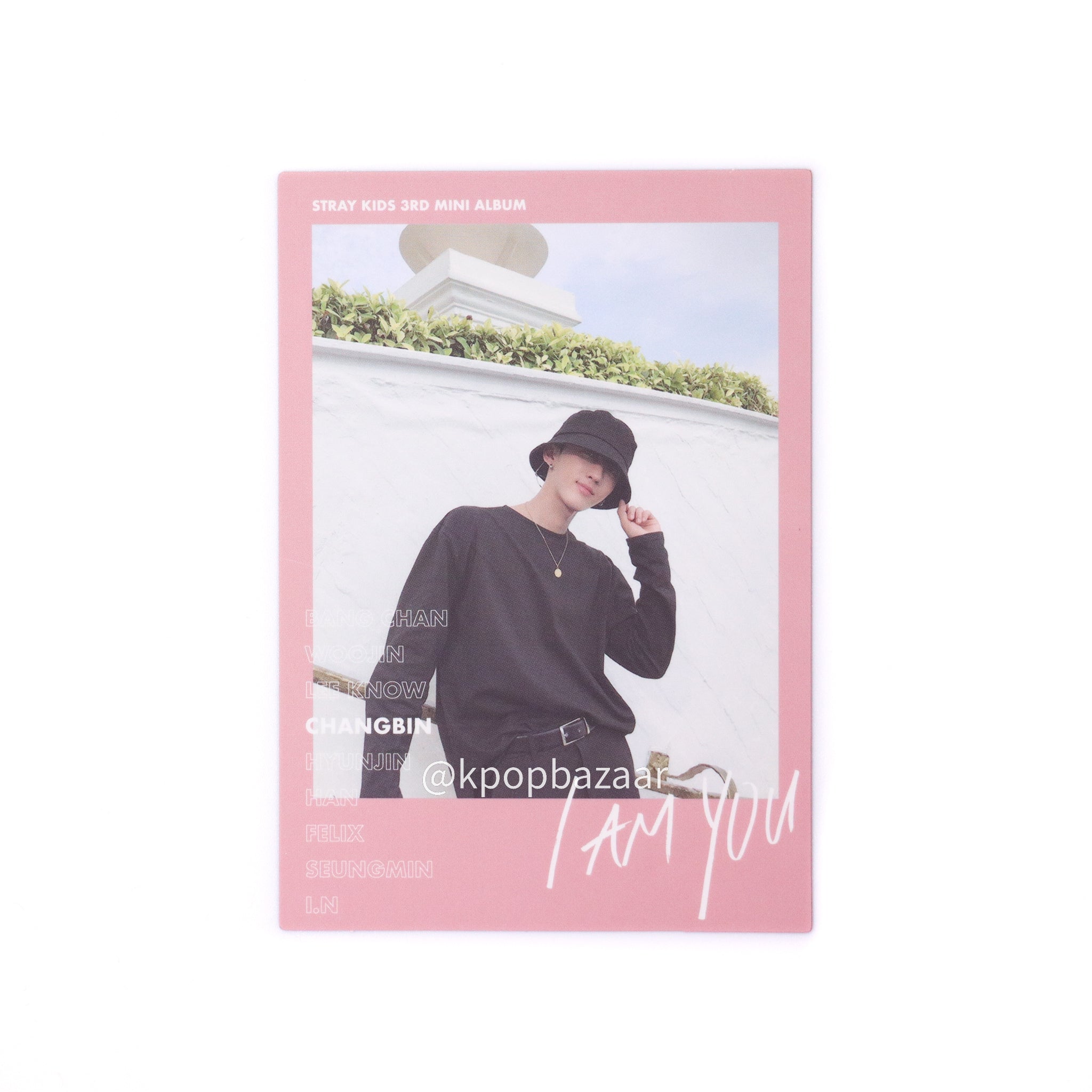 Stray Kids 'I am YOU' Official Album Polaroid Photocard – K-POP BAZAAR