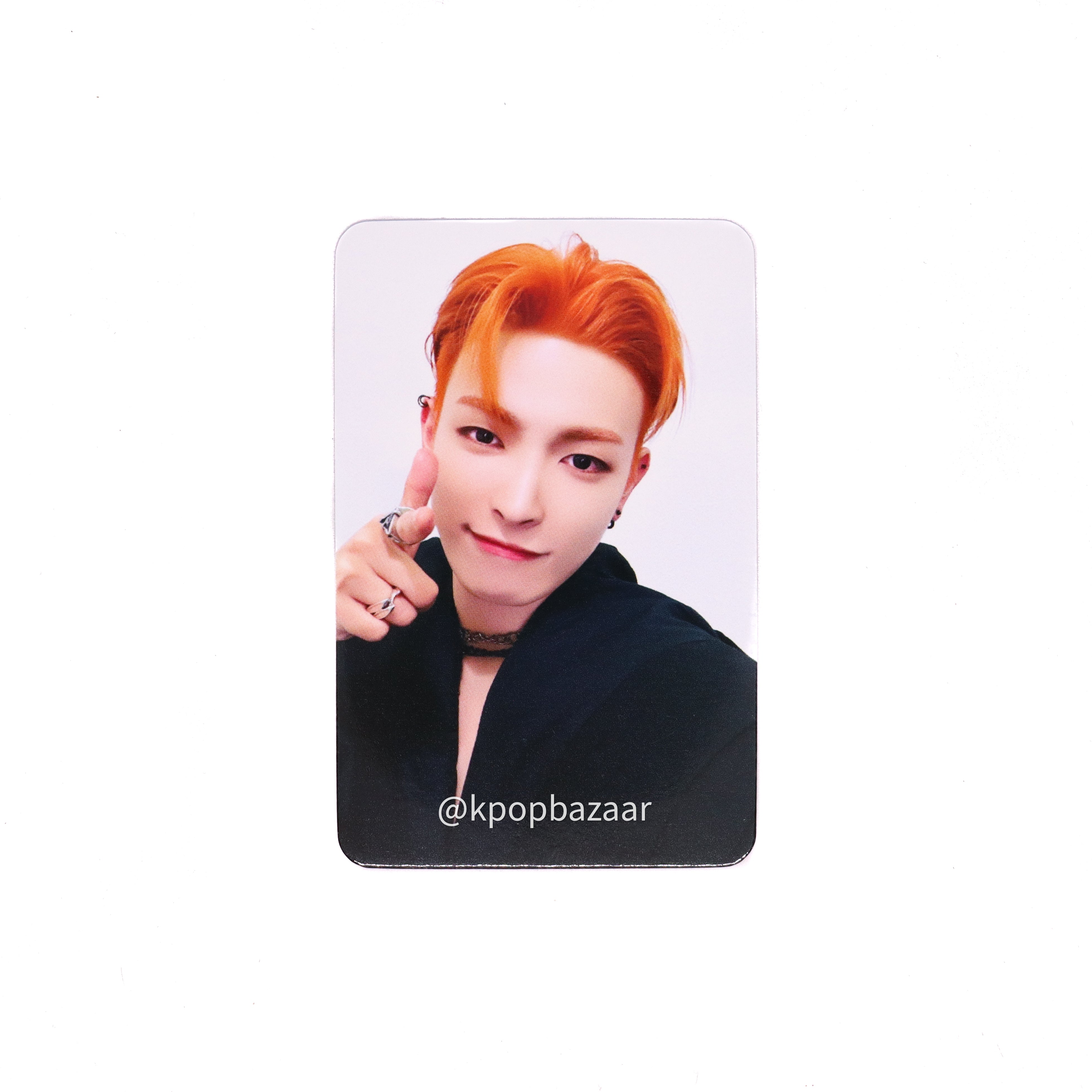 ATEEZ Mini Golden Hour Part.3 Our Bakery Pop-Up Benefit Photocard, Pin & Button Set