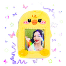 Load image into Gallery viewer, Fluffy Animal Photocard Holder Keyring