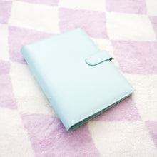 Load image into Gallery viewer, A5 Leather 6-Ring Binder