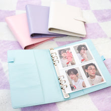 Load image into Gallery viewer, A5 Leather 6-Ring Binder