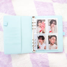 Load image into Gallery viewer, A5 Leather 6-Ring Binder