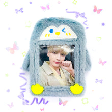 Load image into Gallery viewer, Fluffy Animal Photocard Holder Keyring