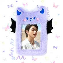 Load image into Gallery viewer, Fluffy Animal Photocard Holder Keyring