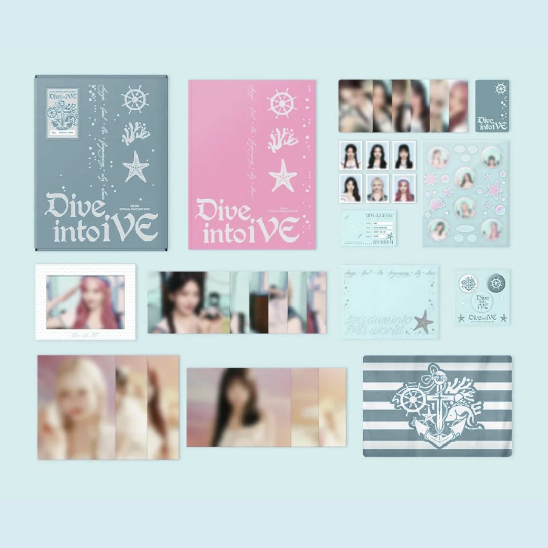 IVE 4th Official Fanclub DIVE Membership Kit 'Dive into IVE' – K
