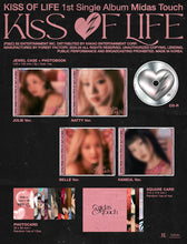Load image into Gallery viewer, KISS OF LIFE 1st Single Album 'Midas Touch' (Jewel Ver.)