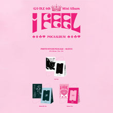 Load image into Gallery viewer, (G)I-DLE 6th Mini Album 'I Feel' (Poca Album Ver.)