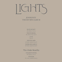 Load image into Gallery viewer, JOOHONEY 1st Mini Album 'LIGHTS'