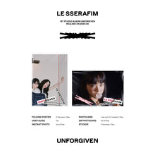 Load image into Gallery viewer, LE SSERAFIM 1st Studio Album 'UNFORGIVEN' (Weverse Albums ver.)