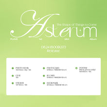Load image into Gallery viewer, PLAVE 1st Mini Album 'ASTERUM : The Shape of Things to Come'