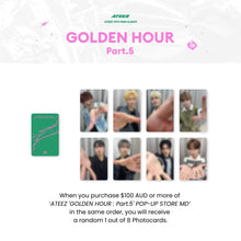 Load image into Gallery viewer, ATEEZ 'GOLDEN HOUR : Part.5' POP-UP STORE MD - Mini Pouch