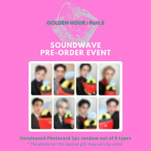 Load image into Gallery viewer, ATEEZ 14th Mini Album 'GOLDEN HOUR : Part.5' + Store Benefit