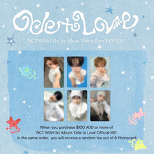 Load image into Gallery viewer, NCT WISH 1st Album 'Ode to Love' Official MD - Mini ID Photo Holder Set