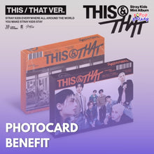 Load image into Gallery viewer, Stray Kids Mini Album 'THIS & THAT' + Store Benefit
