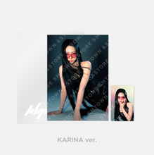 Load image into Gallery viewer, aespa '#Whiplash_mood' Pop-Up Store Official MD - Postcard + Hologram Photocard Set