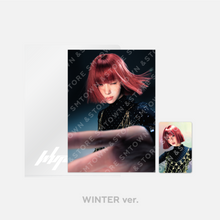 Load image into Gallery viewer, aespa '#Whiplash_mood' Pop-Up Store Official MD - Postcard + Hologram Photocard Set