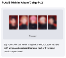 Load image into Gallery viewer, PLAVE 4th Mini Album 'Caligo Pt.2' (POCAALBUM Ver.) + Store Benefit