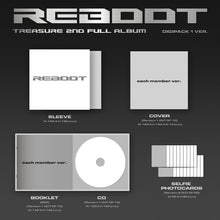 Load image into Gallery viewer, TREASURE 2nd Full Album 'REBOOT' (DIGIPACK Ver.)
