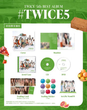 Load image into Gallery viewer, TWICE JAPAN 5th Best Album '#TWICE5' (Limited Edition/ Type B)
