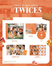 Load image into Gallery viewer, TWICE JAPAN 5th Best Album '#TWICE5' (Regular Edition)